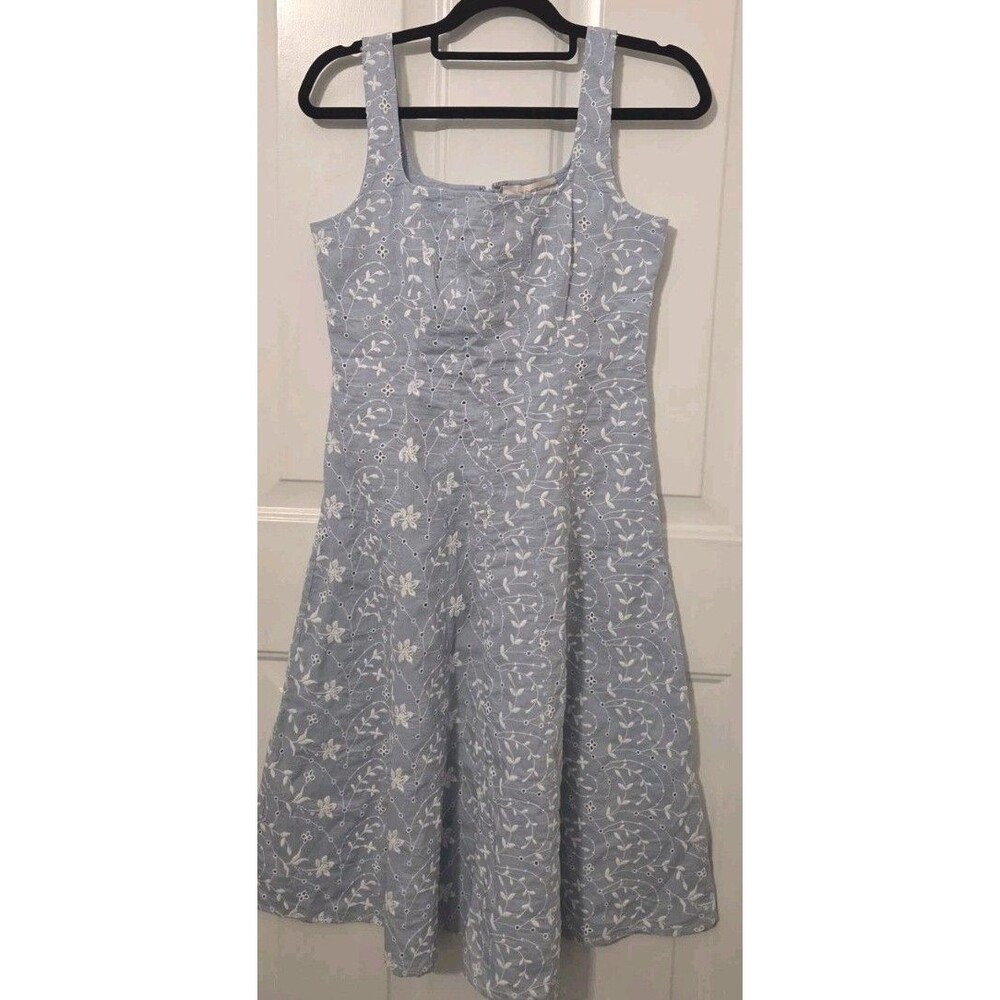 NWT Loft Floral Ponte Seamed Midi Dress - 0P